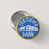 Gecertificeerde McMansion-Button Ronde Button 3,2 Cm (Voorkant /achterkant)