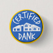 Gecertificeerde McMansion-Button Ronde Button 3,2 Cm (Voorkant)