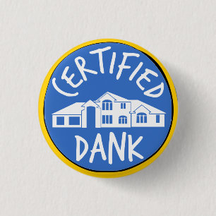 Gecertificeerde McMansion-Button Ronde Button 3,2 Cm