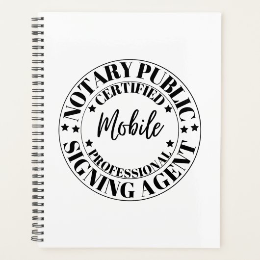 Gecertificeerde mobiele notaris Professional Planner (Voorkant)