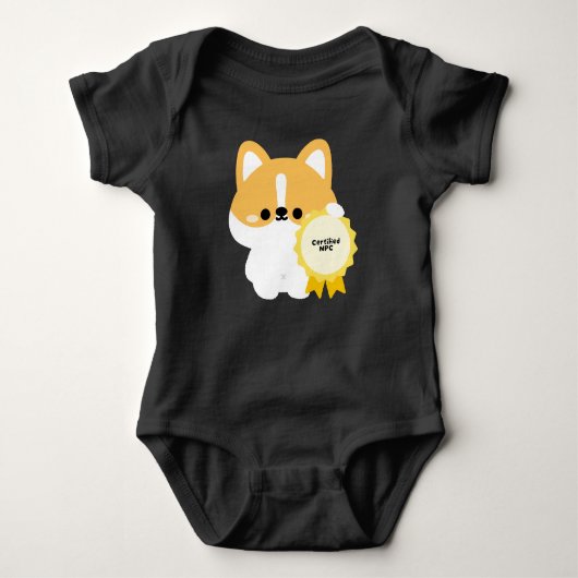 Gecertificeerde NPC Corgi Romper (Voorkant)