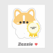 Gecertificeerde NPC Corgi Sticker (Vel)