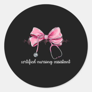 Gecertificeerde Nursing Instant Can Stethoscope Co Ronde Sticker