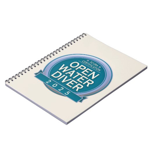 gecertificeerde open water duiker notitieboek (Linkerzijde)