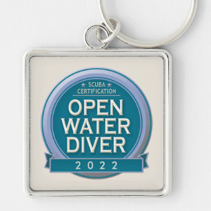  gecertificeerde open water duiker sleutelhanger
