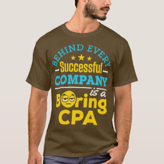Gecertificeerde openbare accountant achter elk suc t-shirt
