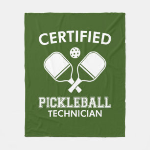 Gecertificeerde Pickleball-technicus Fleece Deken