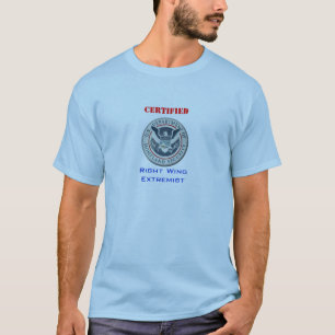 Gecertificeerde rechtse extremistische T-shirt