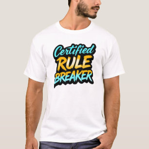 Gecertificeerde regelaar Edgy Graffiti T-shirt