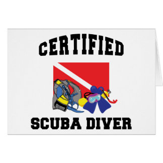 Gecertificeerde SCUBA-server