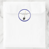 Gecertificeerde shovel operator Sticker (Tas)