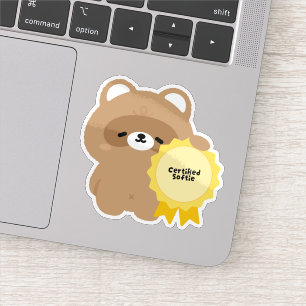 Gecertificeerde Softie Bever Sticker