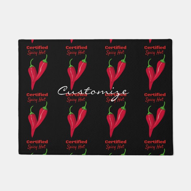 Gecertificeerde Spicy Hot Thunder_Cove Deurmat (Voorkant)