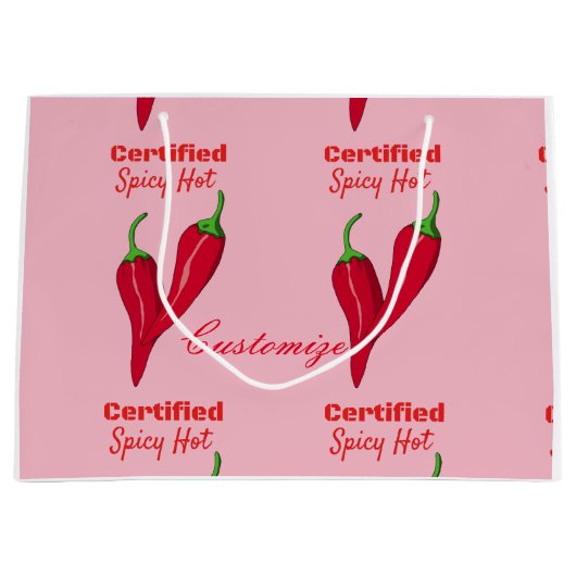 Gecertificeerde Spicy Hot Thunder_Cove Large Cadeauzakje (Voorkant)