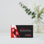 Gecertificeerde trainer visitekaartje (Staand voorkant)