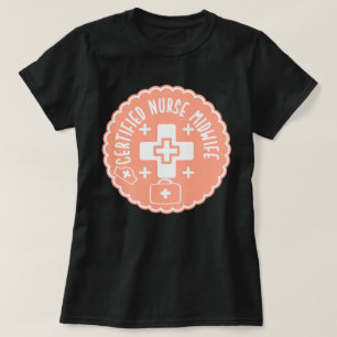 Gecertificeerde verloskundige t-shirt