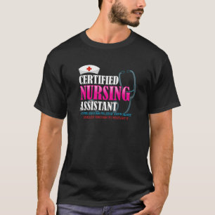 Gecertificeerde verpleegassistent-CNA-klinker Geno T-shirt