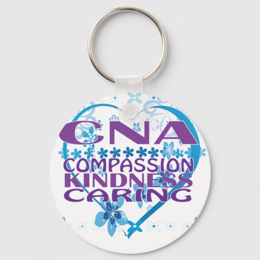 Gecertificeerde verpleegassistent sleutelhanger (Voorkant)