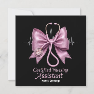 Gecertificeerde verpleegkundig assistent CNA Coque Kaart