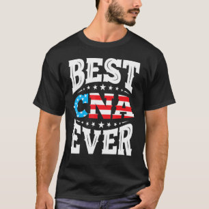 Gecertificeerde verpleegkundige assistent op 4 jul t-shirt