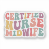 Gecertificeerde verpleegster sticker (Voorkant)
