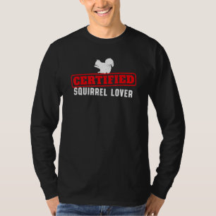Gecertificeerde Vliegende Eekhoorn Schattige V T-shirt