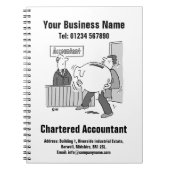 Gecharterde accountant of accountant notitieboek (Voorkant)