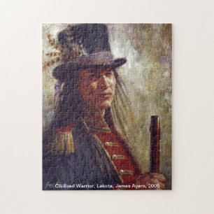 Geciviliseerde Warrior, inheemse Amerikaanse puzze Legpuzzel