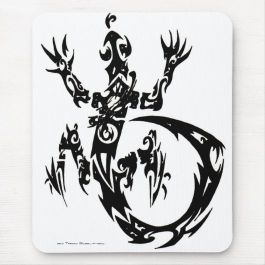 Gecko 1 van Troy Gwaltney Muismat (Voorkant)