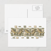 GECKO BRIEFKAART (Voorkant / Achterkant)