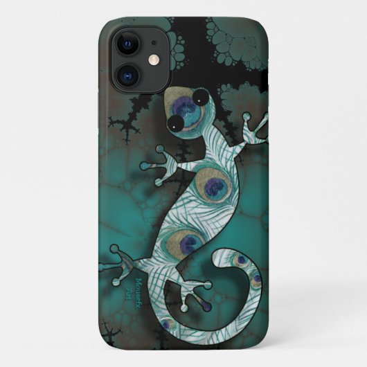 Gecko Case-Mate iPhone Case (Achterkant)