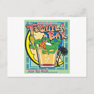 Gecko Charlies Margarita Bar Briefkaart