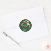 Gecko Dad Crafts Ronde Sticker (Envelop)