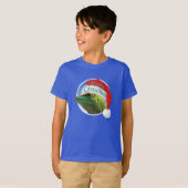 Gecko de Noël - T-Shirt pour les hanches de base d (Devant entier)