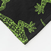 Gecko Fleece Deken (Hoek)