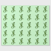 Gecko Hagedis Cadeaupapier (Vlak)