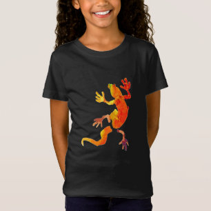 Gecko hagedis dieren in het wild eco reptiel t-shirt