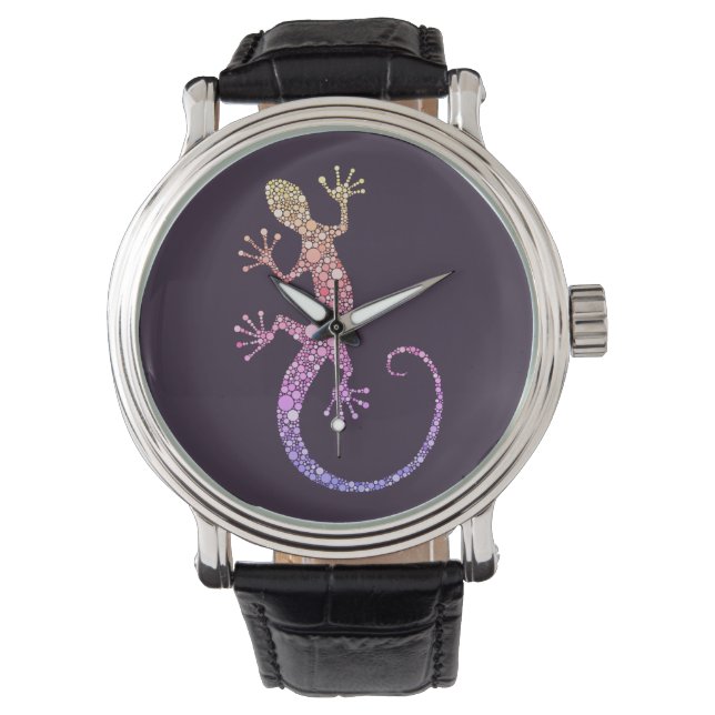 Gecko Horloge (Voorkant)