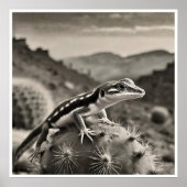 Gecko - Impression d'art archivistique (Devant)