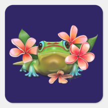 Gecko in de Plumeria
