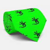 Gecko in Groen2 Tie #2 Stropdas (Opgerold)