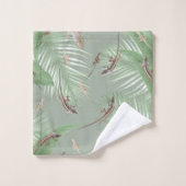 Gecko Jungle Dream #2 #décoration #art (Gant de toilette)