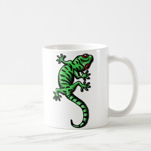gecko koffiemok (Rechts)