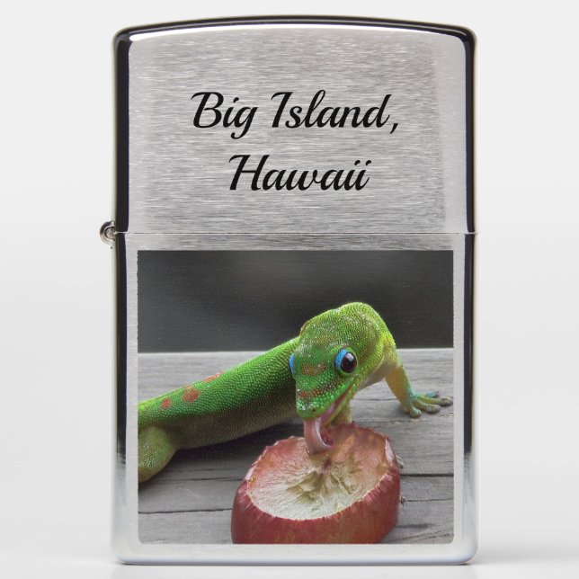 Gecko Licking a Grape (Voorkant)