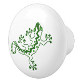Gecko Lizard Cabinet Knob Keramische Knop (Rechts)