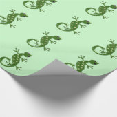 Gecko Lizard Cadeaupapier (Hoek)