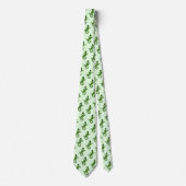 Gecko Lizard Design Stropdas (Voorkant)