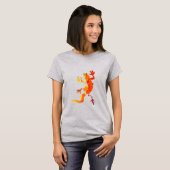 Gecko lizard eco reptiel t-shirt (Voorkant volledig)
