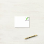 Gecko Lizard Emoji Post-it® Notes (Op bureau)