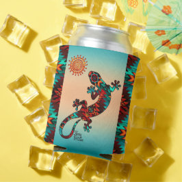 Gecko Lizard en Sun Blikjeskoeler